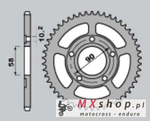 JR ZĘBATKA PRZEDNIA 281 13 (28113JT) HONDA XR 600R, XL 600 R/RM/LM JR ZĘBATKA PRZEDNIA 281 13 (28113JT) HONDA XR 600R, XL 600 R/RM/LM