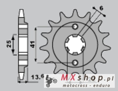JR ZĘBATKA PRZEDNIA 293 15 HONDA XL 600 V '87-'88 (JTF293.15) JR ZĘBATKA PRZEDNIA 293 15 HONDA XL 600 V '87-'88 (JTF293.15)