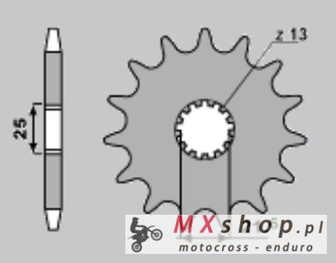 JR ZĘBATKA PRZEDNIA 429 16 SUZUKI GSX 1100F '90-'96, GSX-R 1100 '89-'00, RF 900RR '94-'00 JR ZĘBATKA PRZEDNIA 429 16 SUZUKI GSX 1100F '90-'96, GSX-R 1100 '89-'00, RF 900RR '94-'00