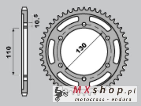 JR ZĘBATKA TYLNA 241 39 (47939JT) KAWASAKI GPX 600/GPZ 600, YAMAHA XJR 1300 '04-'06 JR ZĘBATKA TYLNA 241 39 (47939JT) KAWASAKI GPX 600/GPZ 600, YAMAHA XJR 1300 '04-'06