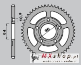 JR ZĘBATKA TYLNA 242 53 HONDA XL125R '82-'87 (PRO LINK) (JTR242.53)