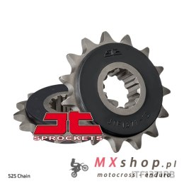 JT ZĘBATKA PRZEDNIA 2073 15 Z GUMĄ HONDA CB 600 HORNET '97-'06, CBR 600F '97-'98, CBF 600 '04-'07 (207315JTRB) (ŁAŃC. 525)