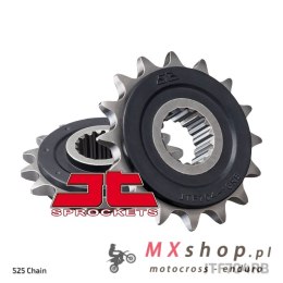 JT ZĘBATKA PRZEDNIA 2078 17 Z GUMĄ APRILIA RST/RSV/SL 1000 BMW F 650/700/800 GS (207817JTRB) (ŁAŃC. 525)
