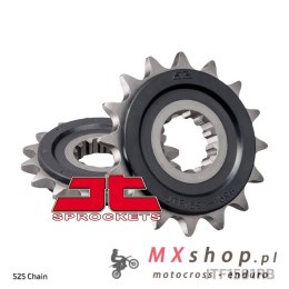 JT ZĘBATKA PRZEDNIA 2091 16 Z GUMĄ YAMAHA FZ8 '10-'15, MT 09 '14-'17, MT 07 '14-'18, TDM 900 '02-'13 , MT10 16-17(209116JTRB)* (