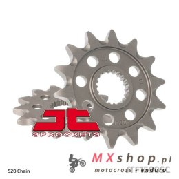 JT ZĘBATKA PRZEDNIA 2103 13 YAMAHA YZF 250 '01-'25, YZ 125 '05-'25, WR 250F '01-'25 (ORGY.) SAMOOCZYSZCZAJĄCA (210313JT) (ŁAŃC. 