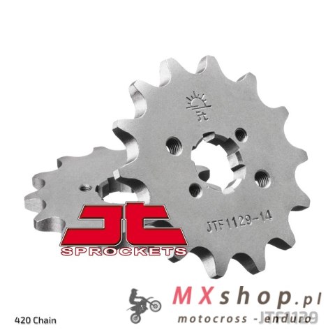 JT ZĘBATKA PRZEDNIA 2153 14 APRILIA RS/SX 50 '06-'20, DERBI GPR 50 '06-'13, SENDA 50R/SM '06-'20, GILERA RCR/SMT 50 '06-'19 (215 JT ZĘBATKA PRZEDNIA 2153 14 APRILIA RS/SX 50 '06-'20, DERBI GPR 50 '06-'13, SENDA 50R/SM '06-'20, GILERA RCR/SMT 50 '06-'19 (215
