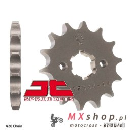 JT ZĘBATKA PRZEDNIA 2177 14 YAMAHA YBR125 '05-'15, XT 125 R/X 08-11 (217714JT) (ŁAŃC. 428)