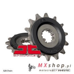 JT ZĘBATKA PRZEDNIA 2299 14 Z GUMĄ SUZUKI GSR 250 12-17, GSX 250R 17-18, DL 250 V-STROM 17-18, INAZUMA 250 12-17 (229914JTRB) (Ł