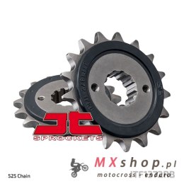 JT ZĘBATKA PRZEDNIA 348 17 Z GUMĄ HONDA XRV 750 AFRICA TWIN '90-'03 (34817JTRB) (ŁAŃC. 525)