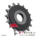 JT ZĘBATKA PRZEDNIA 402 16 Z GUMĄ BMW F 650 '94-'15, APRILIA PEGASO 650 '98-'04 (40216JTRB) (ŁAŃC. 520)