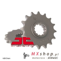 JT ZĘBATKA PRZEDNIA 4101 16 SUZUKI DR 125 '85-'00 (410116JT) (ŁAŃC. 428)
