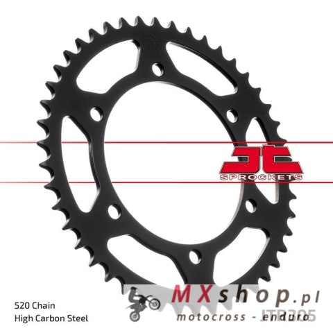JT ZĘBATKA TYLNA 236 46 HONDA NX 650 '95-'01, YAMAHA XJ 6 '09-'15 (23646JTZBK) (ŁAŃC. 520) - PATRZ RÓWNIEŻ 430946 (23646JTZBK) K JT ZĘBATKA TYLNA 236 46 HONDA NX 650 '95-'01, YAMAHA XJ 6 '09-'15 (23646JTZBK) (ŁAŃC. 520) - PATRZ RÓWNIEŻ 430946 (23646JTZBK) K