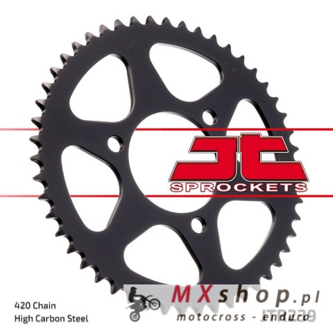 JT ZĘBATKA TYLNA 239 48 HONDA MTX 80R '83-'86 (+6), MBX 50 (23948JT) (ŁAŃC. 420) JT ZĘBATKA TYLNA 239 48 HONDA MTX 80R '83-'86 (+6), MBX 50 (23948JT) (ŁAŃC. 420)