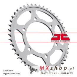 JT ZĘBATKA TYLNA 241 45 YAMAHA R1 '04-'08, FZ 1 '06-'14, R6B '06-'15 (24145JTZBK) (ŁAŃC. 530) KOLOR CZARNY