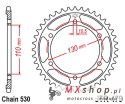 JT ZĘBATKA TYLNA 241 46 YAMAHA FZ6 '04-'09 (24146JTZBK) (ŁAŃC. 530) KOLOR CZARNY