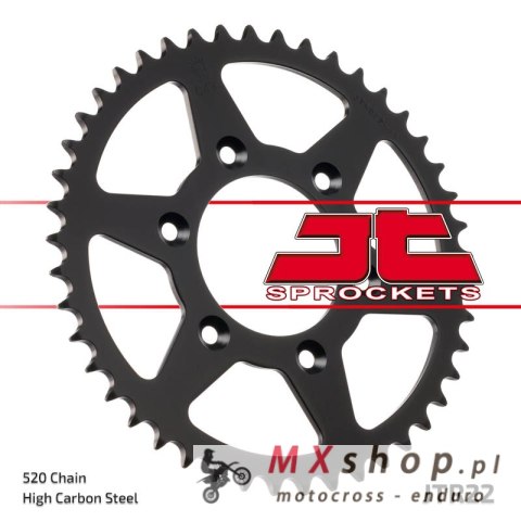 JT ZĘBATKA TYLNA 3560 49 APRILIA RX 125 '90-'12 (356049JT) (ŁAŃC. 520) JT ZĘBATKA TYLNA 3560 49 APRILIA RX 125 '90-'12 (356049JT) (ŁAŃC. 520)