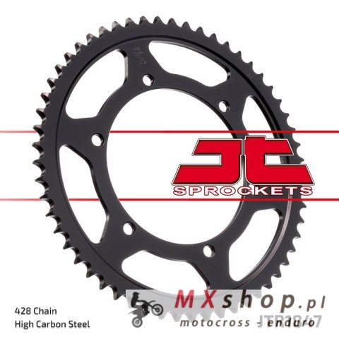 JT ZĘBATKA TYLNA 4324 57 YAMAHA TDR 125 '93-'99 (432457JT) (ŁAŃC. 428) JT ZĘBATKA TYLNA 4324 57 YAMAHA TDR 125 '93-'99 (432457JT) (ŁAŃC. 428)