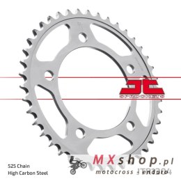 JT ZĘBATKA TYLNA 4357 43 HONDA CB 600 HORNET '07-'13, CBR 600F '97-'98, '11-'14, CBF 600 '04-'07 (435743JTZBK) (ŁAŃC. 525) KOLOR