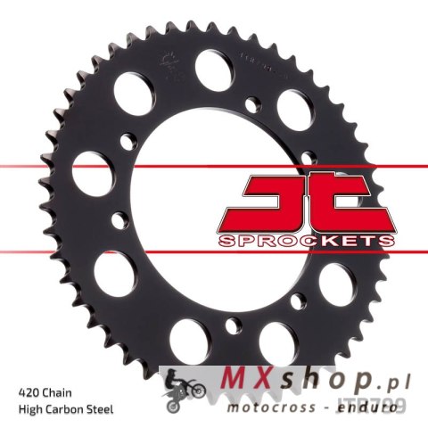 JT ZĘBATKA TYLNA 4362 50 SUZUKI RMX 50 '97-'03 (436250JT) (ŁAŃC. 420) JT ZĘBATKA TYLNA 4362 50 SUZUKI RMX 50 '97-'03 (436250JT) (ŁAŃC. 420)
