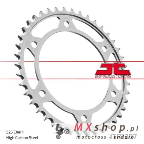 JT ZĘBATKA TYLNA 4405 41 HONDA CBR 600RR '07-'16 (440541JTZBK) (ŁAŃC. 525) KOLOR CZARNY JT ZĘBATKA TYLNA 4405 41 HONDA CBR 600RR '07-'16 (440541JTZBK) (ŁAŃC. 525) KOLOR CZARNY