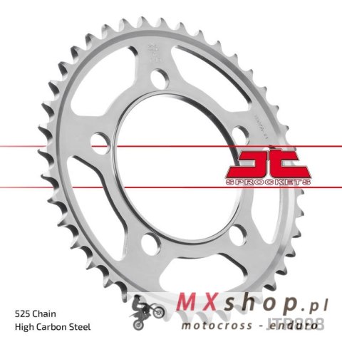 JT ZĘBATKA TYLNA 4508 41 KTM 950/990/1190 RC8 /DUKE/ SUPERMOTO (450841JTZBK) (ŁAŃC. 525) KOLOR CZARNY JT ZĘBATKA TYLNA 4508 41 KTM 950/990/1190 RC8 /DUKE/ SUPERMOTO (450841JTZBK) (ŁAŃC. 525) KOLOR CZARNY
