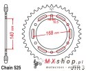 JT ZĘBATKA TYLNA 4613 42 BMW F 800 GS '06-'13 NA ŚRUBĘ 10,5MM (461342JTZBK) (ŁAŃC. 525) KOLOR CZARNY