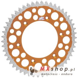 RENTHAL PROMOCJA ZĘBATKA TYLNA TWINRING 899 48 (STALOWO-ALUMINIOWA) KOLOR POMARAŃCZOWY KTM/HUSQVARNA/HUSABERG (JTR897,48) (89948