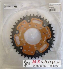 SUPERSPROX WYPRZEDAŻ ZĘBATKA TYLNA STEALTH (STALOWO-ALUMINIOWA) 478 40 KAWASAKI ZX-6R (ZX636) '03-04 (JTR478.40) KOLOR ZŁOTY