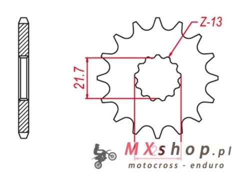 GROSSKOPF WYPRZEDAŻ ZĘBATKA PRZEDNIA 565 16 SUZUKI GS 500E '88-'93 (JTF565.16) GROSSKOPF WYPRZEDAŻ ZĘBATKA PRZEDNIA 565 16 SUZUKI GS 500E '88-'93 (JTF565.16)