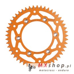 GROSSKOPF WYPRZEDAŻ ZĘBATKA TYLNA ALUMINIOWA T7075 (ERGAL) KOLOR POMARAŃCZOWY 899 49 (89949) KTM SX/SXF/SX-F/EXCF/EXC-F/EXC/LC4/