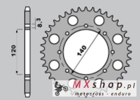 JR ZĘBATKA PRZEDNIA 511 15 KAWASAKI KLR 650/ KLX 650 (51115JT) (JTF511.15) JR ZĘBATKA PRZEDNIA 511 15 KAWASAKI KLR 650/ KLX 650 (51115JT) (JTF511.15)