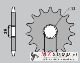 JR ZĘBATKA PRZEDNIA 566 13 (56613JT) SUZUKI RF/GSX/GSXR/GSF, YAMAHA FZR 600