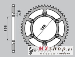 JR ZĘBATKA TYLNA 820 41 SUZUKI DR 350SE '94-'95, HUSQVARNA 510 SMR '06-'09 (-1)