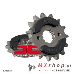 JT ZĘBATKA PRZEDNIA 513 17 Z GUMĄ SUZUKI GSXR 1000/1300, TL 1000 (51317JTRB) \ (ŁAŃC. 530) - MOŻE BYĆ ZASTĄPIONA PRZEZ JTF519.17