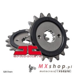 JT ZĘBATKA PRZEDNIA 525 15 KAWASAKI ZXR 400, KLE 500 '91-'96 (-1), GPZ 500S (-1) (52515JTRB) (ŁAŃC. 520)