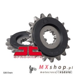 JT ZĘBATKA PRZEDNIA 526 17 Z GUMĄ KAWASAKI ZZR 1200/1400 (52617JTRB) (ŁAŃC. 530)