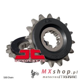 JT ZĘBATKA PRZEDNIA 579 17 Z GUMĄ YAMAHA FZ1 '06-'15, R1 '04-'14, FJ, XJR (57917JTRB) (ŁAŃC. 530)