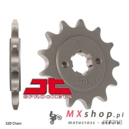 JT ZĘBATKA PRZEDNIA 718 12 CAGIVA WMX 125 '89-'92, HUSQVARNA CR/WR 125 '90-'94 (71812JT) (ŁAŃC. 520)