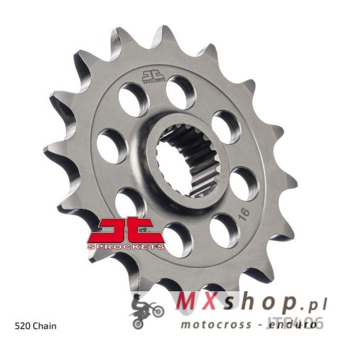 JT ZĘBATKA PRZEDNIA BMW G310GS '16-, G310R '16-, (JTF406.16)* (ŁAŃC. 520) JT ZĘBATKA PRZEDNIA BMW G310GS '16-, G310R '16-, (JTF406.16)* (ŁAŃC. 520)
