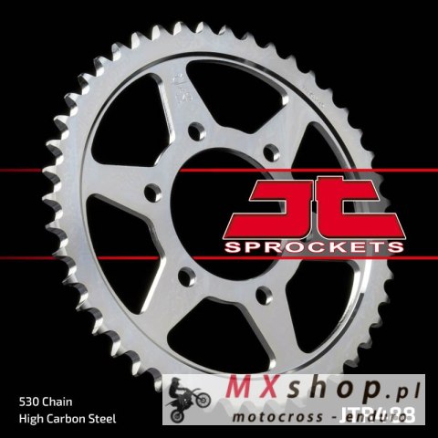 JT ZĘBATKA TYLNA 488 41 KAWASAKI ZX9R 98-01 (48841JT) (ŁAŃC. 530) JT ZĘBATKA TYLNA 488 41 KAWASAKI ZX9R 98-01 (48841JT) (ŁAŃC. 530)