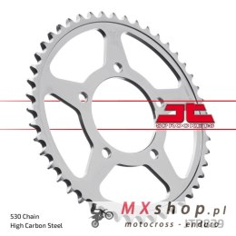 JT ZĘBATKA TYLNA 824 47 SUZUKI GSF 600 95-04, GSF 650 05-06 (82447JTZBK)* (ŁAŃC. 530) KOLOR CZARNY
