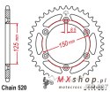 JT ZĘBATKA TYLNA 899 42 KTM SX/EXC (89942JTZBK) (ŁAŃC. 520) KOLOR CZARNY