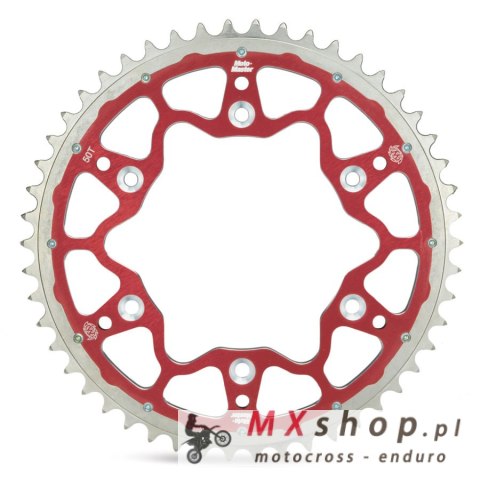MOTO-MASTER ZĘBATKA TYLNA DUAL RING (STALOWO-ALUMINIOWA) 289 51 (28951) KOLOR CZERWONY HONDA CR / CRF '83-'25, BETA RR '13-'25, MOTO-MASTER ZĘBATKA TYLNA DUAL RING (STALOWO-ALUMINIOWA) 289 51 (28951) KOLOR CZERWONY HONDA CR / CRF '83-'25, BETA RR '13-'25,