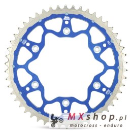 MOTO-MASTER ZĘBATKA TYLNA DUAL RING (STALOWO-ALUMINIOWA) 899 50 (89950) KOLOR NIEBIESKI KTM/HUSQVARNA/HUSABERG (JTA897.50) (ŁAŃC