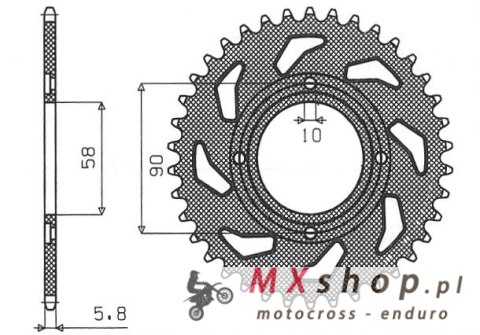 SUNSTAR ZĘBATKA TYLNA 279 31 HONDA CB 250 TWO FIFTY, NIGHTHAWK '92-'02, CMX250 REBEL (JTR279.31) (ŁAŃC. 520) (27931JT) SUNSTAR ZĘBATKA TYLNA 279 31 HONDA CB 250 TWO FIFTY, NIGHTHAWK '92-'02, CMX250 REBEL (JTR279.31) (ŁAŃC. 520) (27931JT)