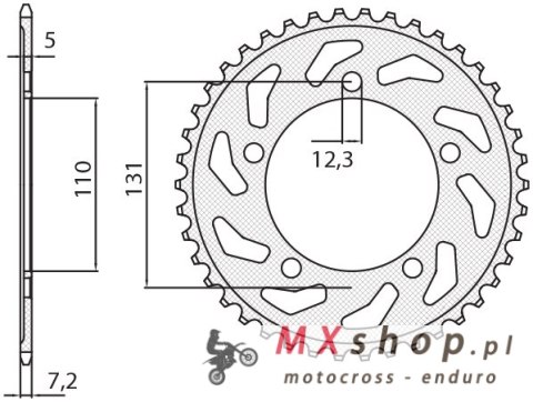 SUNSTAR ZĘBATKA TYLNA 4585 44 BMW S 1000 RR '09-'11 (JTR7.44) (ŁAŃC. 525) (458544JT) SUNSTAR ZĘBATKA TYLNA 4585 44 BMW S 1000 RR '09-'11 (JTR7.44) (ŁAŃC. 525) (458544JT)