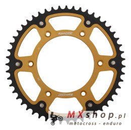 SUPERSPROX PROMOCJA ZĘBATKA TYLNA 289 51 STEALTH (STALOWO-ALUMINIOWA) HONDA CR/CRF '83-'16 (JTR210.51) KOLOR ZŁOTY