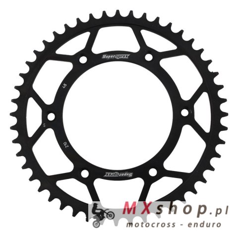 SUPERSPROX ZĘBATKA TYLNA 289 48 HONDA CR/CRF '83-'16 (JTR210.48) KOLOR CZARNY STALOWA SUPERSPROX ZĘBATKA TYLNA 289 48 HONDA CR/CRF '83-'16 (JTR210.48) KOLOR CZARNY STALOWA