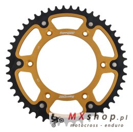 SUPERSPROX ZĘBATKA TYLNA 289 49 STEALTH (STALOWO-ALUMINIOWA) HONDA CR/CRF/XR '83-'16 (JTR210.49) KOLOR ZŁOTY