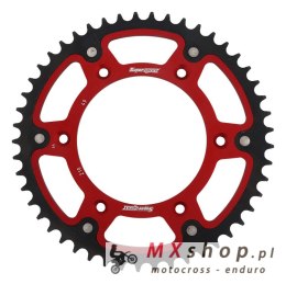 SUPERSPROX ZĘBATKA TYLNA 289 50 STEALTH (STALOWO-ALUMINIOWA) HONDA CR/CRF/XR '83-'16 (JTR210.50) KOLOR CZERWONY